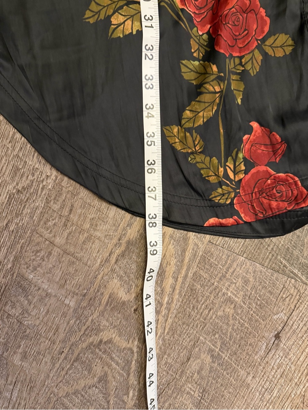 ✨ Free People Off The Vine Satin Rose Oversized Button-Down ✨ - Picture 12 of 13